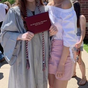 White off the shoulder top
